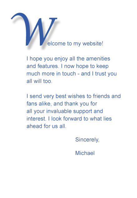Welcome to the Michael York Web site